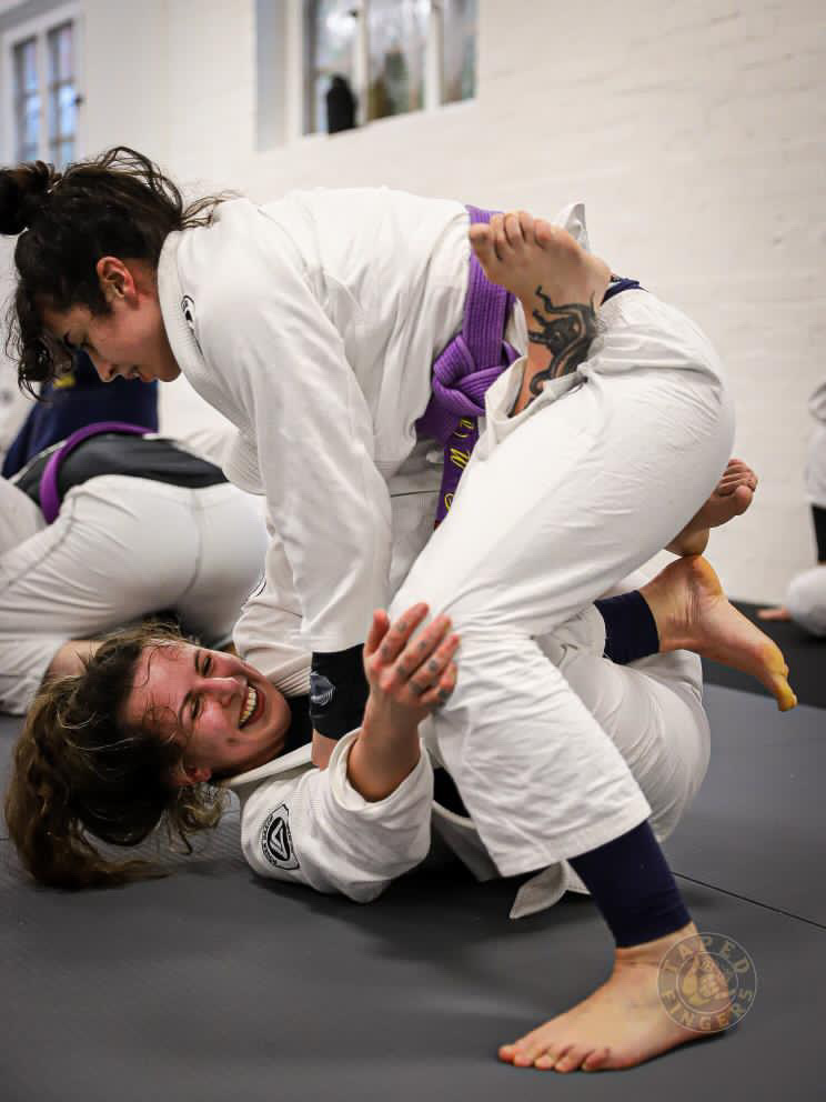 Women’s Brazilian Jiu-Jitsu class at RGA Buckingham