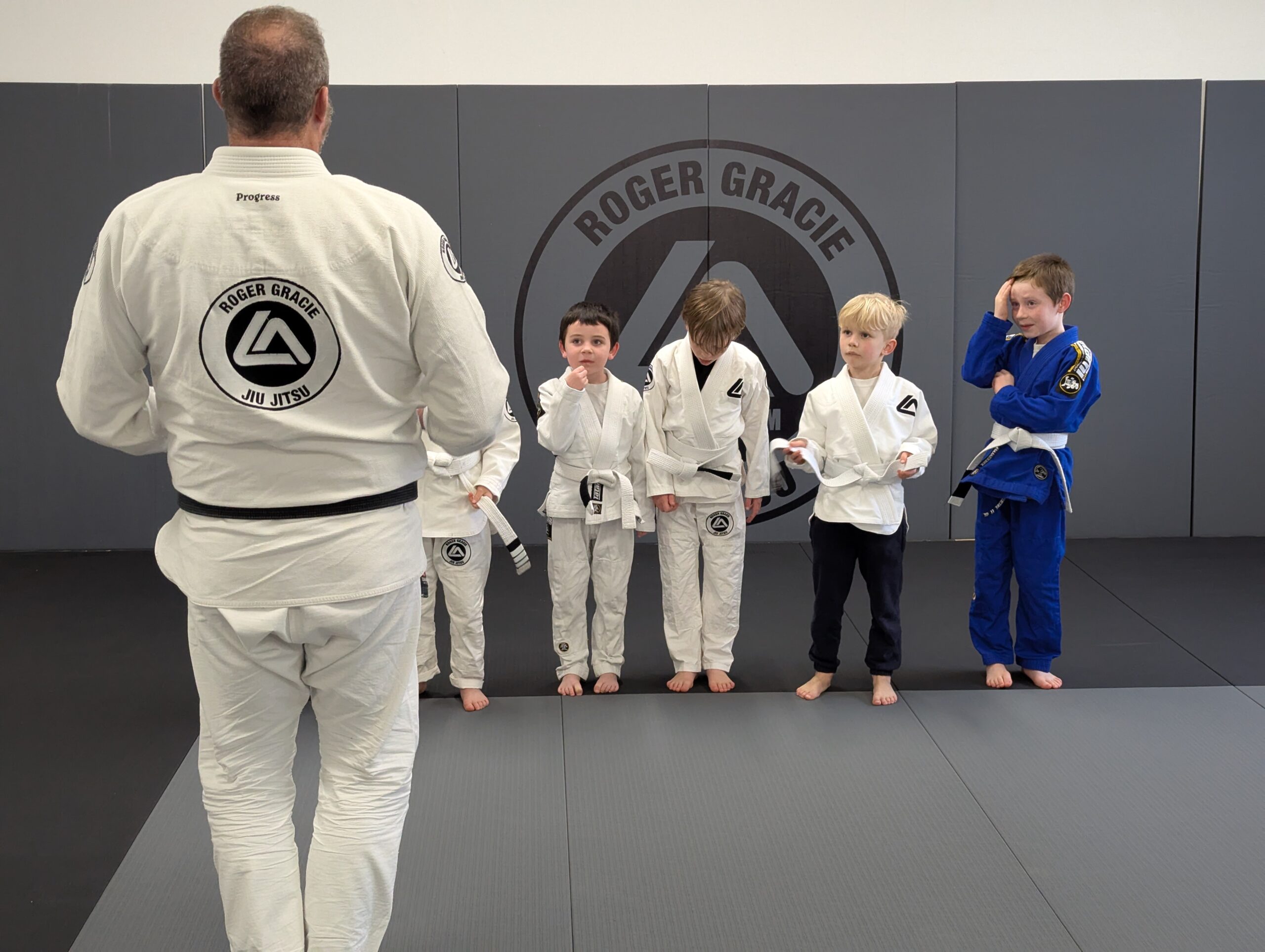 Kids Brazilian Jiu-Jitsu class at RGA Buckingham