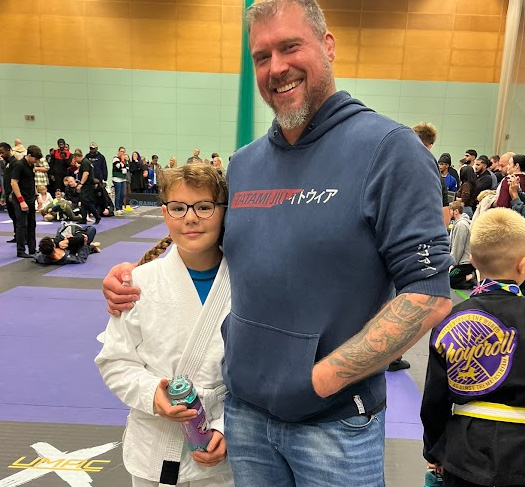 RGA Buckingham junior Brazilian Jiu-Jitsu competitors