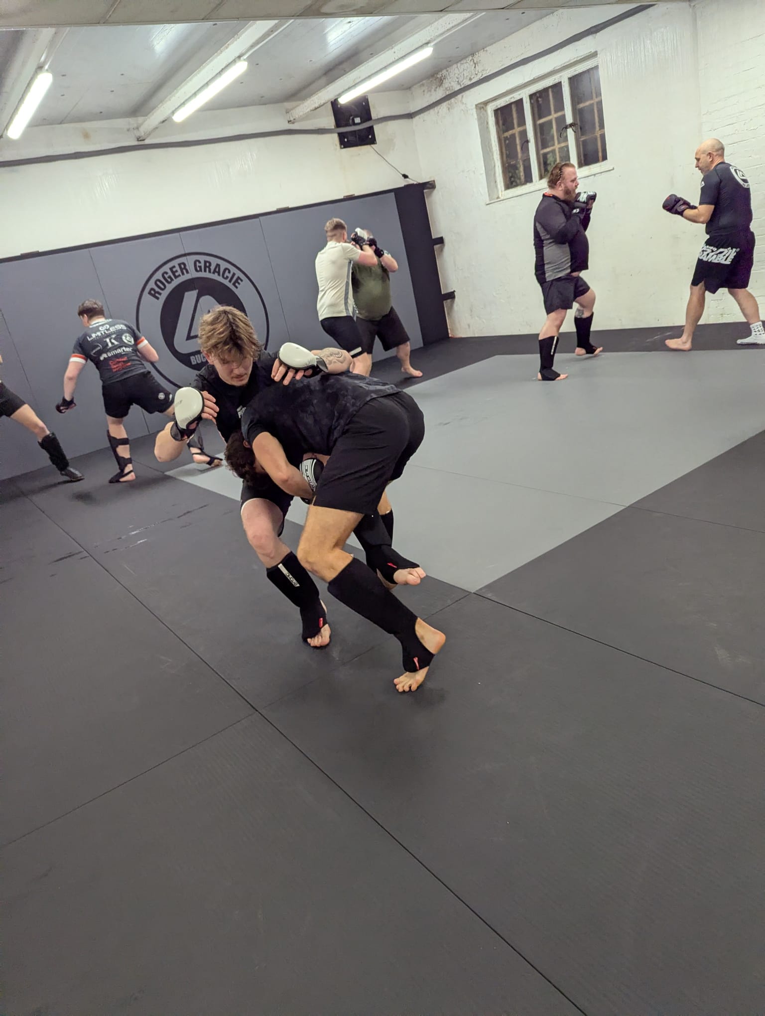 Mixed Martial Arts students training at RGA Buckingham